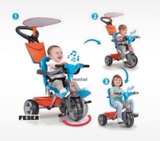 Triciclo Feber 3 en 1