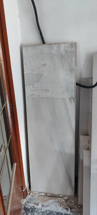 Placas de mármol cocina antigua