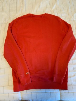 Sudadera Tommy Jeans Roja Talla M ES NEGOCIABLE