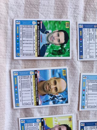 Lote de 8 Cromos Liga 2002
