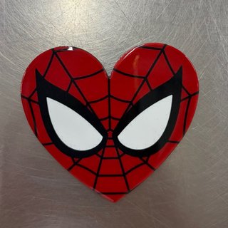 Imán de Nevera Corazón Spider-Man