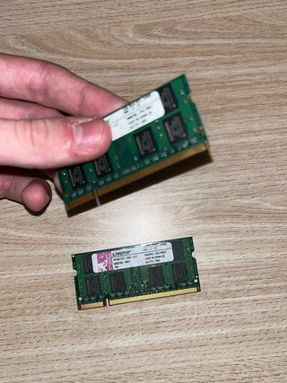 2 Módulos Memoria RAM Kingston 2GB SO-DIMM