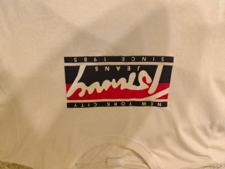 Camiseta Tommy Jeans Blanca Talla XL