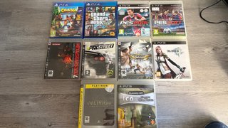 Se venden por separado. Juegos PS3