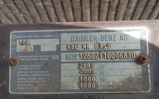Llanta mercedes clase (w126) berlina+coupe 431697