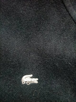Chaquetón Lacoste Negro Talla XL