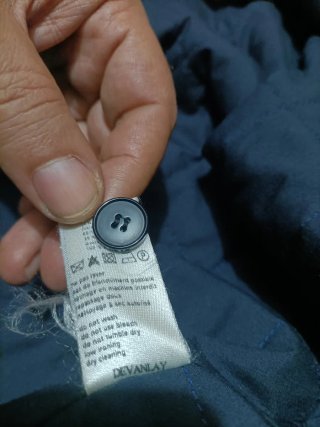 Chaquetón Lacoste Negro Talla XL