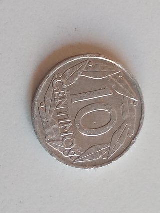 Moneda 10 Céntimos 1969 Franco