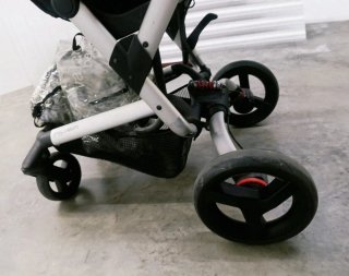 Carrito Jané Rider +Plástico de lluvia y sombrilla
