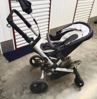 Carrito Jané Rider +Plástico de lluvia y sombrilla