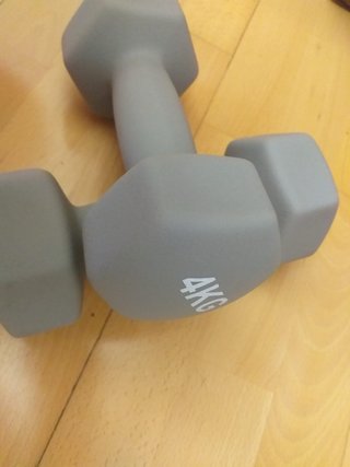 Cambio Mancuernas de 4kg por unas de 3kg