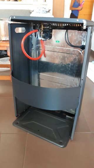 Estufa Mercalor Gas y Eléctrica