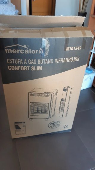 Estufa Mercalor Gas y Eléctrica