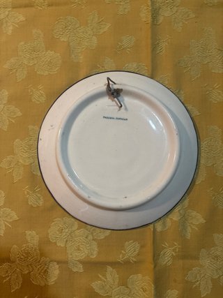Plato de cerámica Manises Pascual Zorrilla