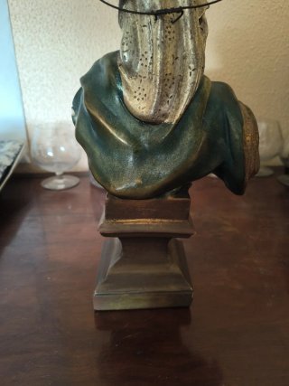 Figura de Virgen con Niño en Escayola