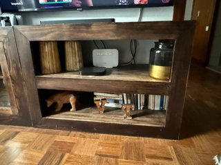 Mueble de TV de Madera Natural