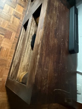 Mueble de TV de Madera Natural