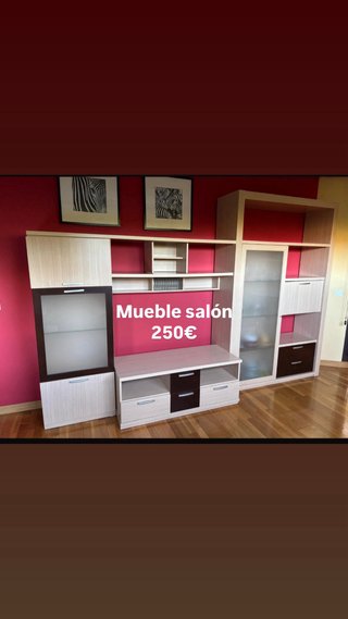 Mueble zapatero con espejo