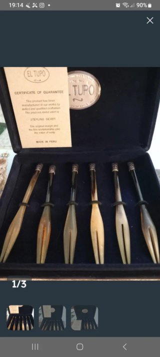 Set de 6 Tenedores El Tupo (Plata)