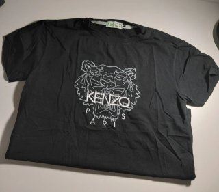 Camiseta Kenzo Tiger Paris Negra Talla M