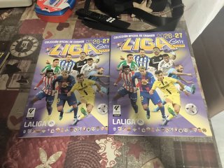 2 Álbumes Colección Cromos Liga 2026-27 Panini