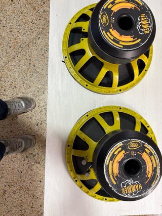 Altavoces Hamer para reparar (2 unidades)car audio