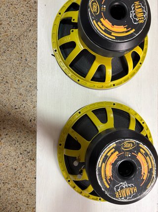 Altavoces Hamer para reparar (2 unidades)car audio