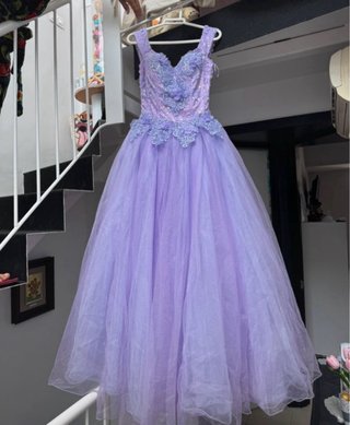Vestido de Quinceañera Morado