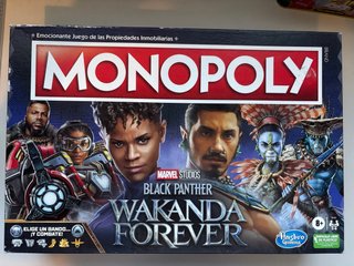 Monopoly Marvel Studios Black Panther