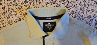 Polo Hollister Verde Talla M