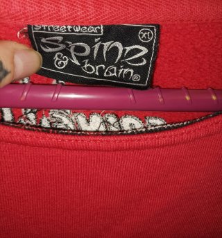 Sudadera Y2K Spine&Brain