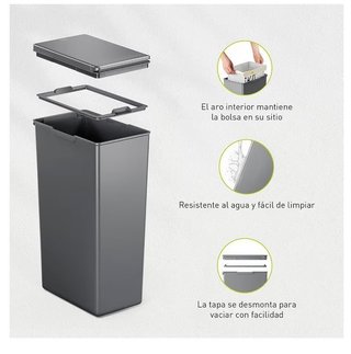 EKO Morandi Cubo Basura Cocina 30L