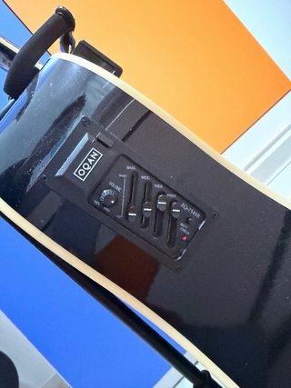 Guitarra Electroacústica OQAN QGA-31CE Negra