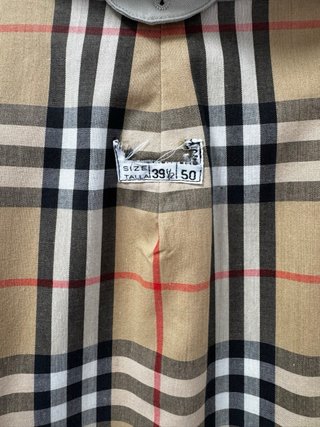 Burberry Gabardina Beige Trench Hombre Mujer L 50