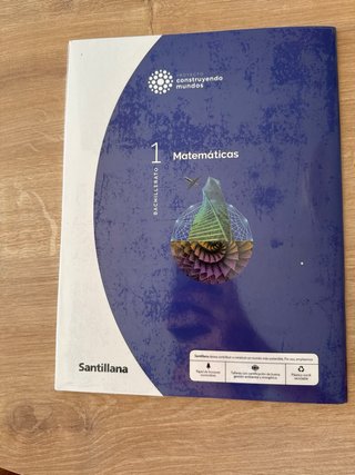 Matemáticas I 1 Bachillerato + cuadernillo