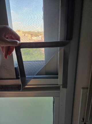 Tela Mosquitera con Velcro