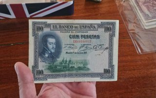 Billete 100 Cien Pesetas Banco de España 1925