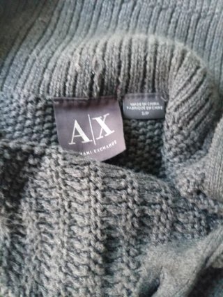 Jersey Armani Exchange Gris