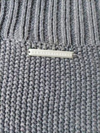 Jersey Armani Exchange Gris