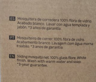 Mosquitera Artens 70x130 cm