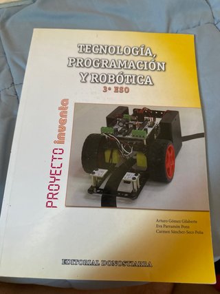 Tecnología, programación y robótica 3o E.S.O.