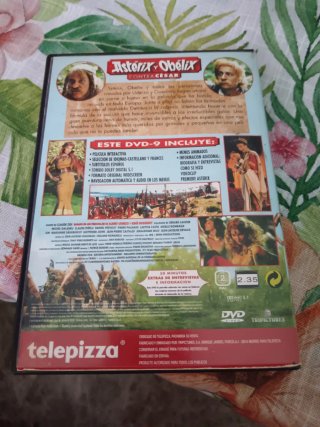 DVD Astérix y Obélix contra César