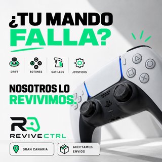 REPARACIÓN DE MANDOS PS5 / PS4 — REVIVE CTRL
