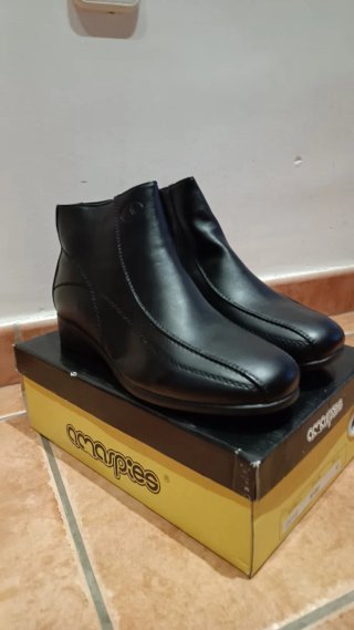 Botines Amarspis Negros Talla 40
