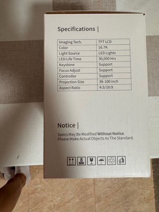 Proyector de bolsillo