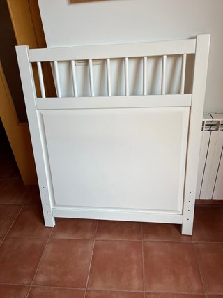 Cabecero y Piecero IKEA Blancos