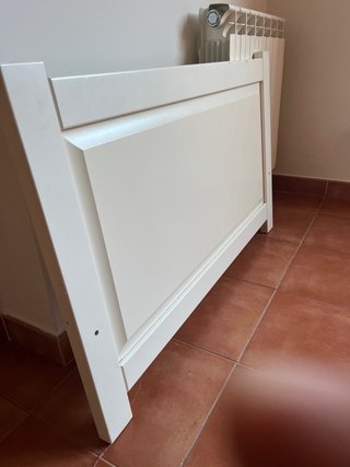 Cabecero y Piecero IKEA Blancos