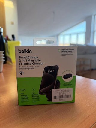 Cargador Inalámbrico 2 en 1 Belkin