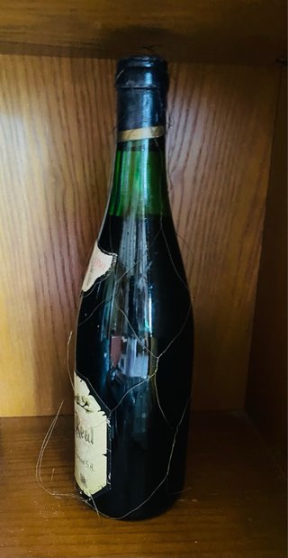 Botella Vintage 1956 año Bodegas Riojanas