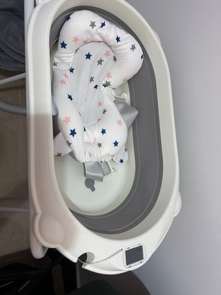 Bañera Plegable para Bebé con Soporte